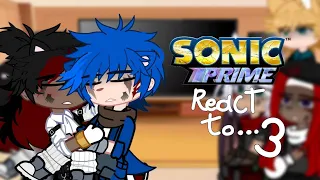 Sonic prime react to... || Sonadow || Gacha nox || especial 1k || Sonic, Sonadow (3/3)