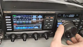 Слушаю эфир на Yaesu FTdx3000