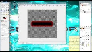 Gimp Tutorial Episode #2 | Glossy button tutorial | Simple!