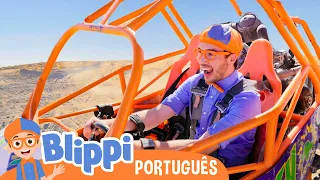 Blippi Conduz Um Veículo ATV! | Blippi em Português | Vídeos Educativos para Crianças