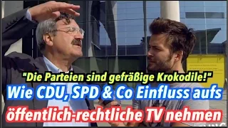 Ex-ZDF-Chefredakteur über den großen Einfluss der Parteien auf das ZDF