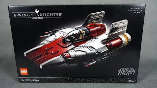 LEGO STAR WARS 75275 - MYŚLIWIEC A-WING - RECENZJA