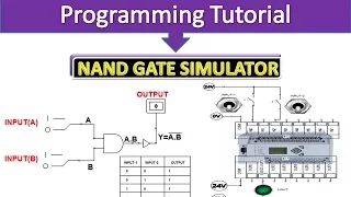 nand gate simulator in {hindi-हिंदी}