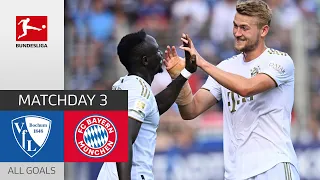 Mané & de Ligt Score in Goal Festival | VfL Bochum - FC Bayern München 0-7 | All Goals | Matchday 3