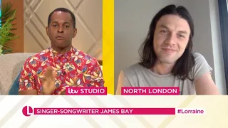 James Bay on Lorraine | he talks about his girlfriend, Bradley Cooper 's guitar & Che On My Heart