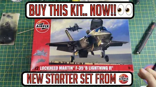 The Ultimate F-35B LIGHTNING 2 Unboxing: Must-Have AIRFIX Starter Set!