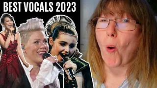Vocal Coach Reacts to Famous Singers Best Vocals 2023
