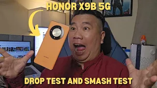 HONOR X9B 5G - DROP TEST  AND SMASH TEST (PHILIPPINES)