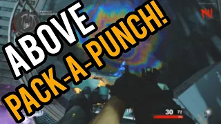 Above Pack-A-Punch Barrier Glitch on Die Maschine! - Cold War Zombies Glitches