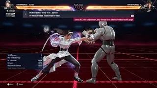 Tekken 8 - Jun Kazama All Moves (Move List/Command List)