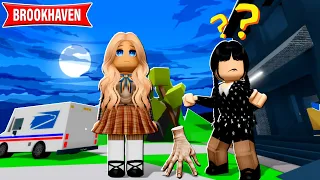 M3GAN VS WANDINHA ADDAMS - FILME COMPLETO | Historinhas Brookhaven RP🏡 | Roblox