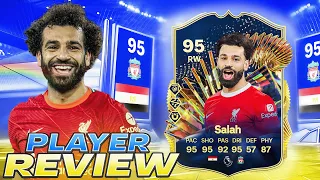 😱95 TOTS SALAH PLAYER REVIEW - EA FC 24 ULTIMATE TEAM