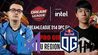 🔴DOTA 2[RU] OG vs Team Nigma [Bo3] DreamLeague DPC S15 EU, Upper Division, Table