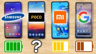 Samsung Galaxy A54 vs Poco F5 vs Redmi Note 12 Pro vs Google Pixel 7a TEST DE BATERIA CALIDAD PRECIO