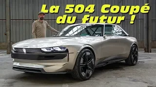 Peugeot e-Legend Concept : la 504 Coupé du futur ?