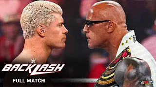 The Rock vs. Cody Rhodes: Backlash 2024 - Ladder Match