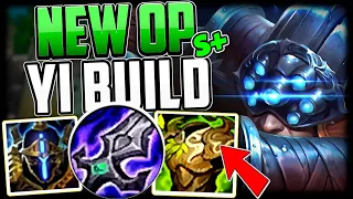 NEW YI BUILD IS UNKILLABLE! (MOST DAMAGE DEALT) How to Play Master Yi & CARRY - League of Legends
