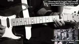 GHOST RIDERS IN THE SKY Neil LeVang Version B&W Guitar Cover LESSON @EricBlackmonGuitar