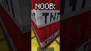 NOOB vs PRO vs DREAM en MINECRAFT🤑 #shorts  #minecraft