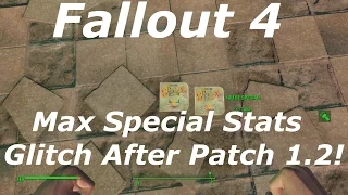 Fallout 4 Max SPECIAL Stats Glitch After Patch 1.2! SPECIAL Book Duplication! (Fallout 4 Glitches)