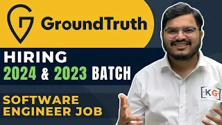 GroundTruth Hiring 2024 and 2023 Batch Students | Salary: Rs. 35,000 Per Month | Software Engineer