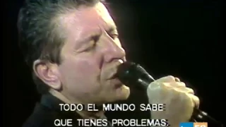 Leonard Cohen Everybody Knows (Live in Spain, 1988)