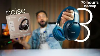NOISE THREE WIRELESS HEADPHONE WITH 70 HOURS BATTERY BACKUP