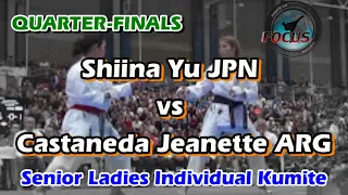 Shiina Yu JPN vs Castaneda Jeanette ARG - Quarter Final