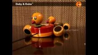 Maya Organic Wooden Action Toy - Duby & Duba