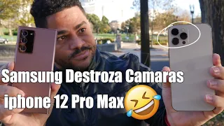 Iphone 12 Pro Max VS Galaxy Note 20 Ultra Smash Apple Cameras