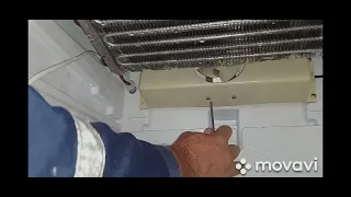Как заменить вентилятор в морозильной камере или холодильнике  Stinol
