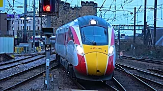 Trains at Newcastle Central - 08/02/23