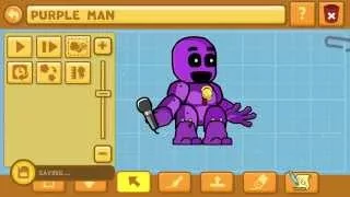 Scribblenauts Unlimited 91 FNaF 2 (Photoshopped) Purple Man in Object Editor