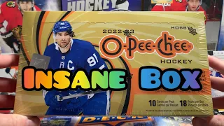 INSANE BOX | 22-23 O-Pee-Chee Hockey Hobby Box Break