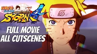 Naruto Shippuden Ultimate Ninja Storm 4 - Full Movie / All Cutscenes