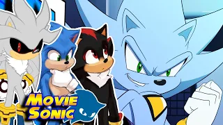 Movie Sonic, Movie Shadow and Silver.Exe React to Sonic: Nazo Unleashed