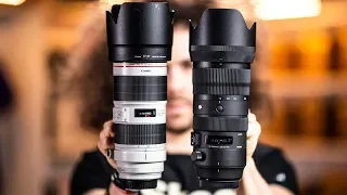 SIGMA 70-200 2.8 Sports REVIEW vs Canon 70-200 2.8L IS III (Is the CHEAPER Lens Better?)