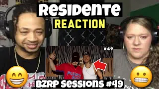 Wife Reacts To RESIDENTE - BZRP Music Sessions #49 | Reaction