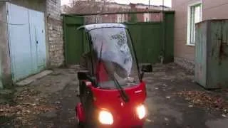 Honda Gyro Canopy 2010 г. Тест-драйв