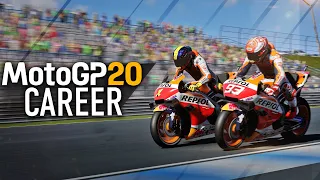 THE MOTOGP 20 HONDA CIVIL WAR! | MotoGP 2020 Game - Career Mode Part 63