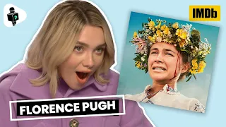 Florence Pugh LOSES HER MIND In Our HILARIOUS Credits Quiz 😂 Florence Pugh A Good Person Interview