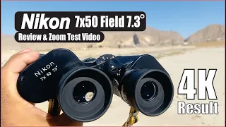 Nikon 7x50 Field 7.3 Binocular Review and Zoom Test Video