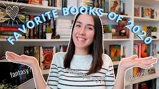 FAVORITE BOOKS OF 2020 • ranking the best 10 books I read this year!