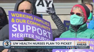 UW Health nurses plan to picket next week during health board meeting