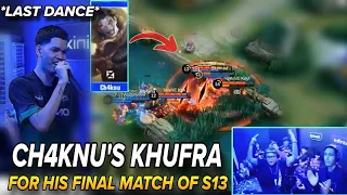 CHAKNU's KHUFRA for HIS FINAL MATCH OF MPL SEASON 13. . . 🤯