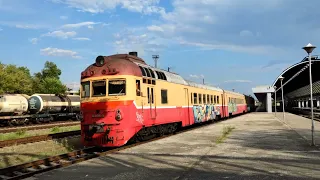 [CFM] Дизель-поезд Д1-708/798 сообщением Кишинёв - Унгены, отправление со станции Кишинёв
