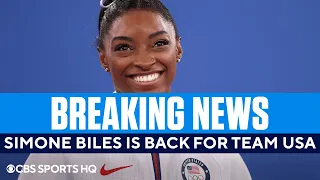 Simone Biles Will Compete in the Balance Beam Final in the Tokyo Olympics | CBS Sports HQ