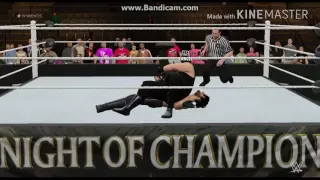 Seth rollins vs Kevin Owens - UNIVERSAL CHAMPION Title Match: WWE Clash Of Champions 2016