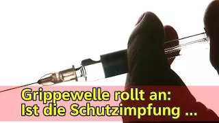 Grippewelle rollt an: Ist die Schutzimpfung sinnvoll? - n-tv.de