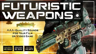 FUTURISTIC WEAPONS - Sound Effects Library - Sci Fi, Space & Future Weapon SFX Pack [Preview]